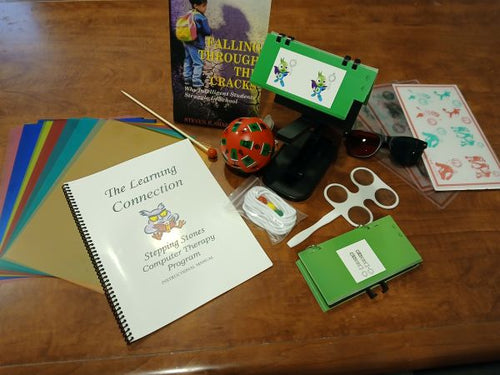 Dyslexia Learning Reading Disabilities Eye Tracking Home Computer Therapy Kit for Overcoming Learning Disabilities